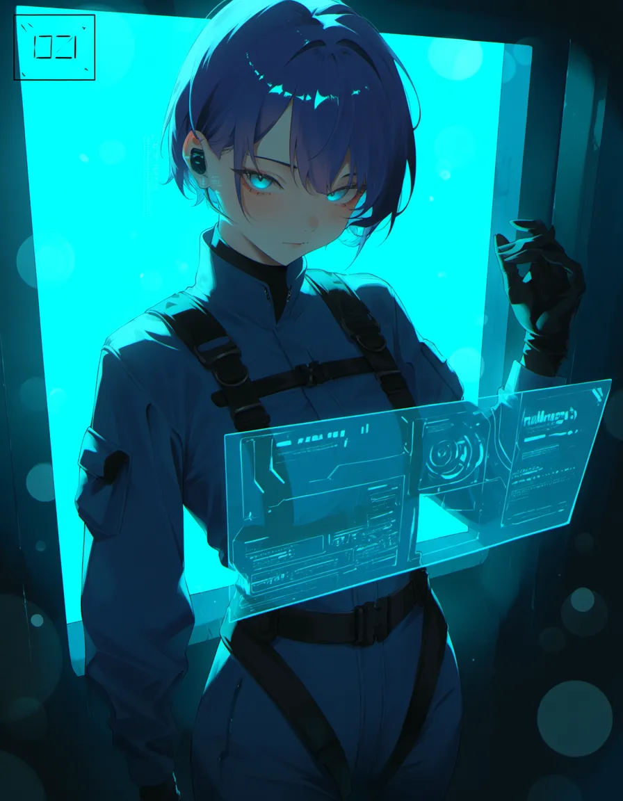 アニメ風サイバーパイロット生成