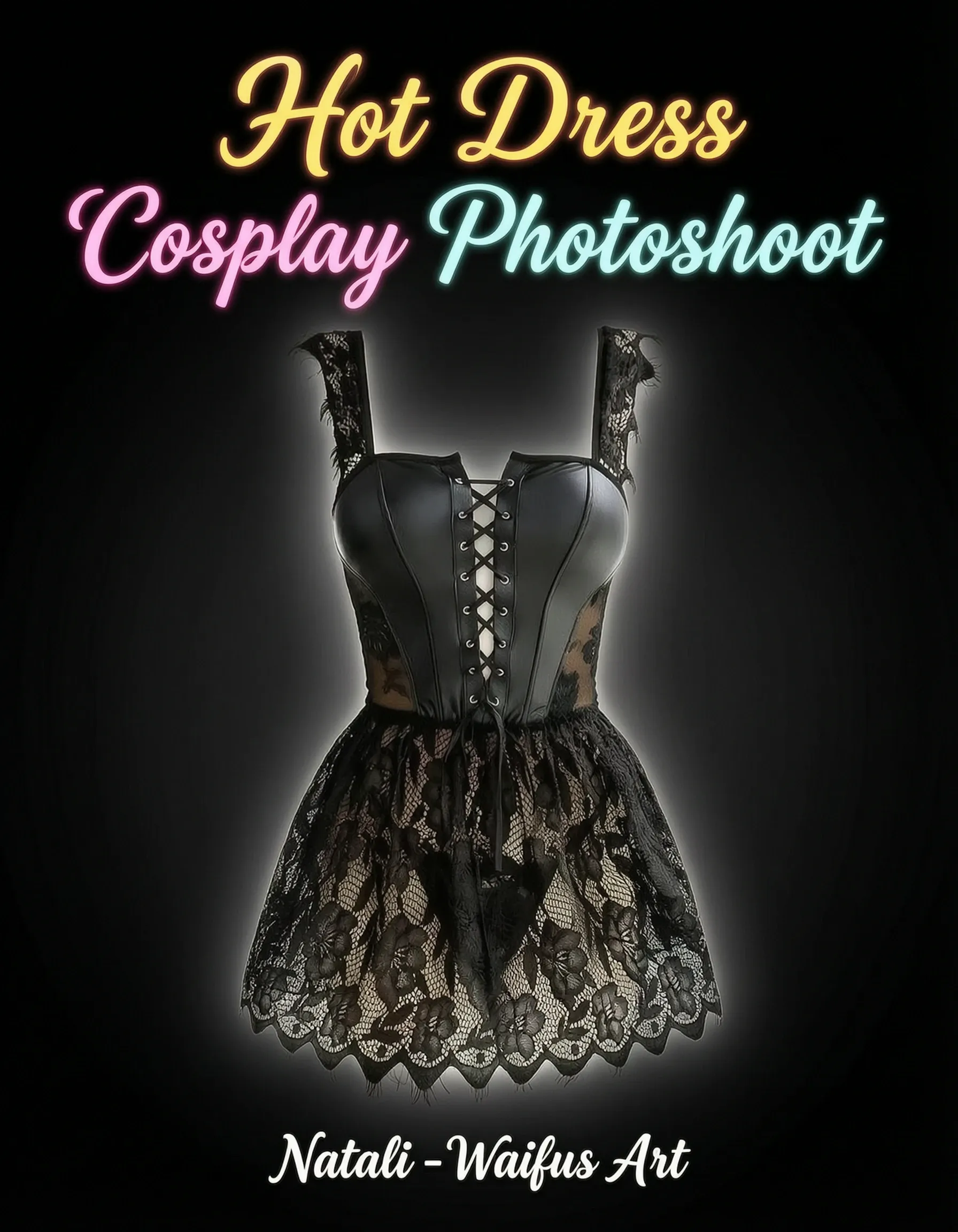 Photo Shoot Filter - Corset + Lace Skirt - Woman