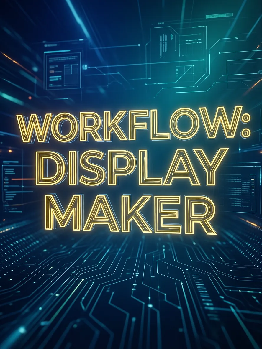 Futuristic Poster Generator