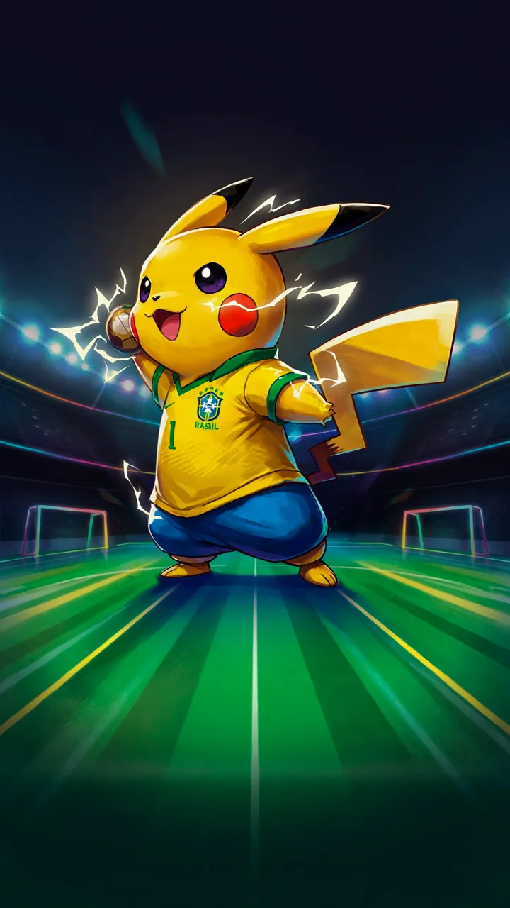Pikachu Game CG Poster Generator
