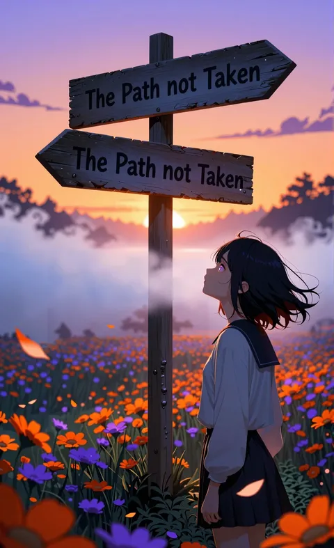 Which untrodden path will you choose? 🌅