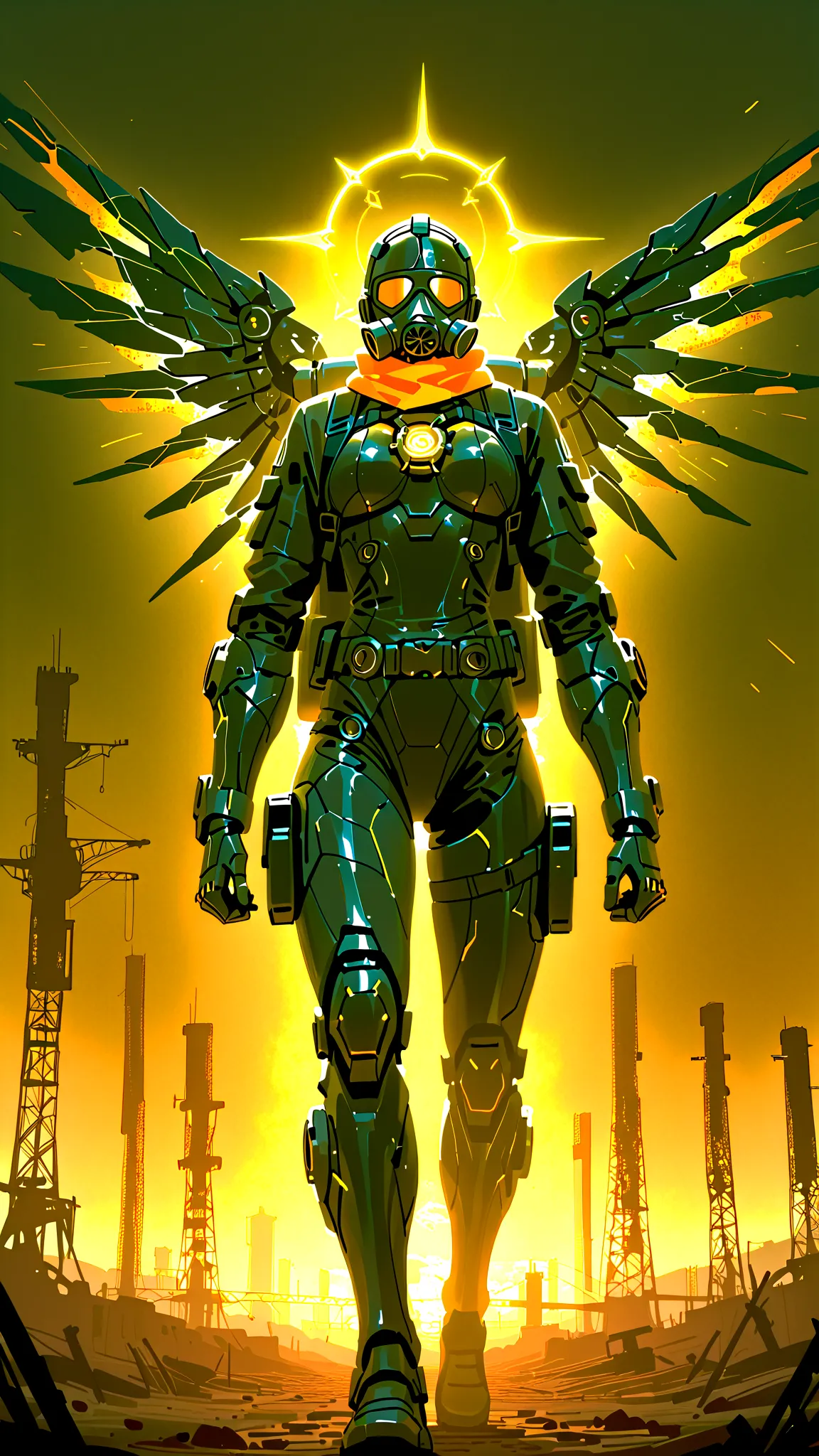 Post-Apocalyptic Mecha Character Design