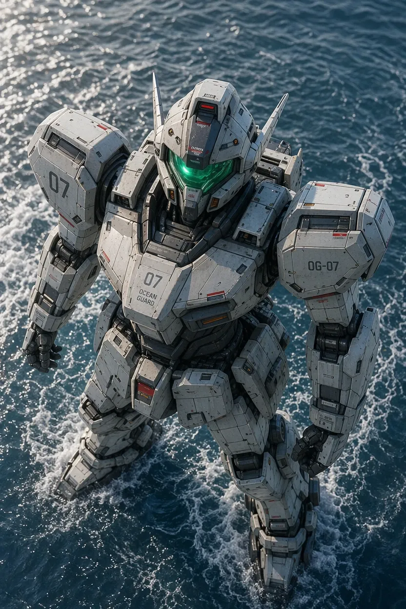 Mecha Ocean Scene Generator