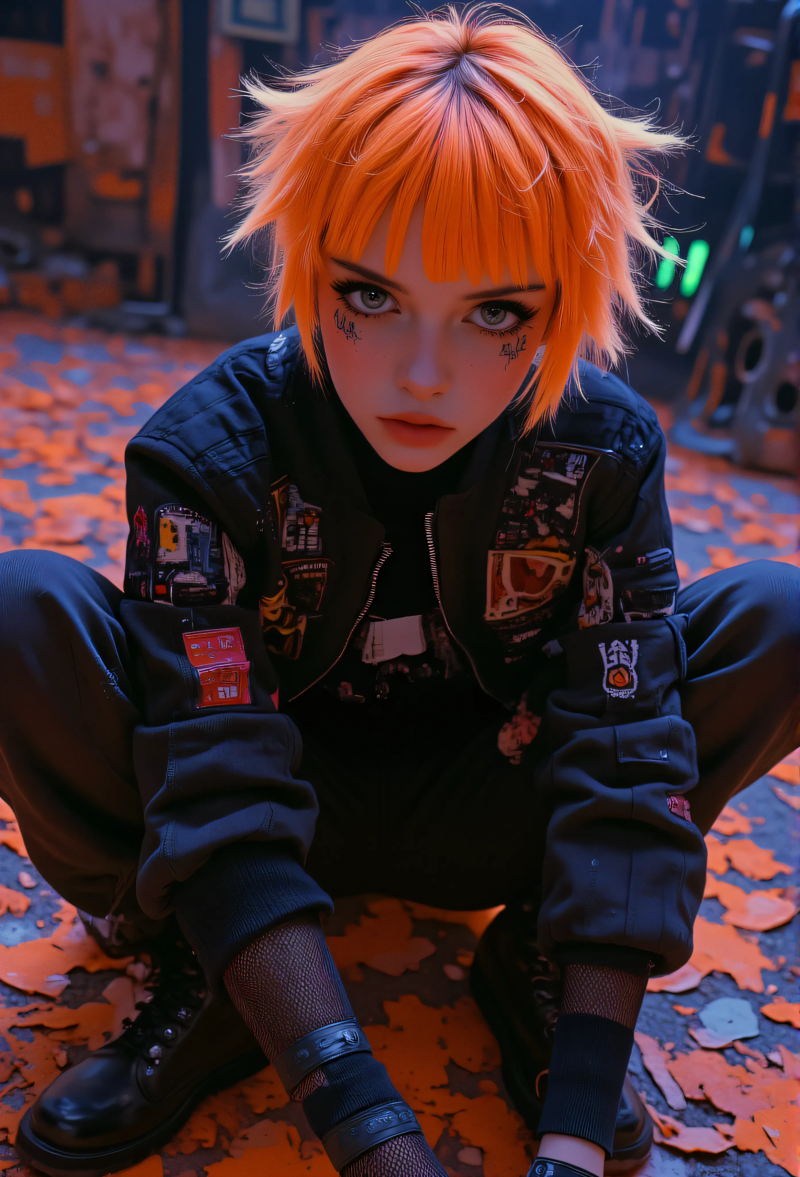 Flux Punk Portrait Generator