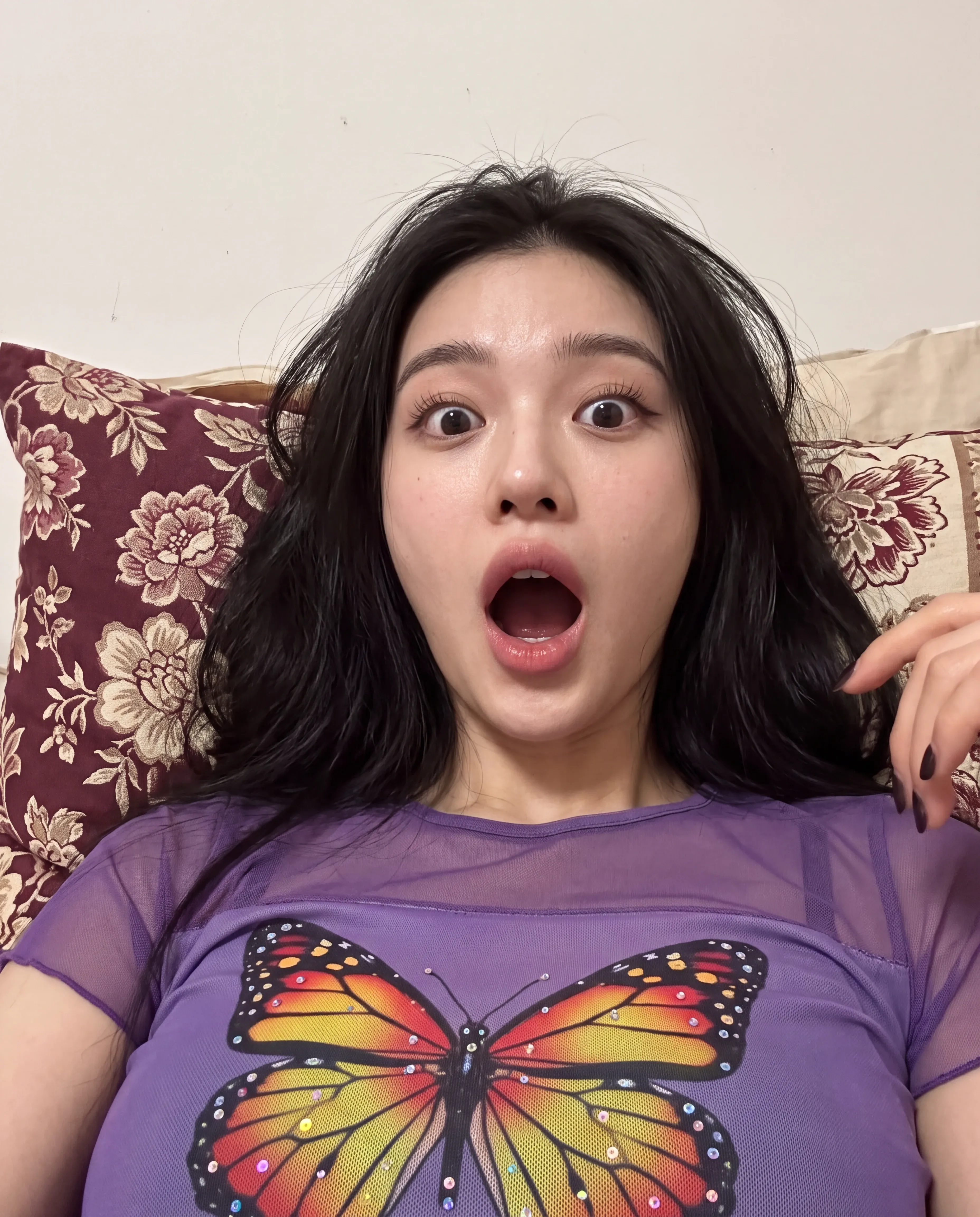 Shocked Young Woman