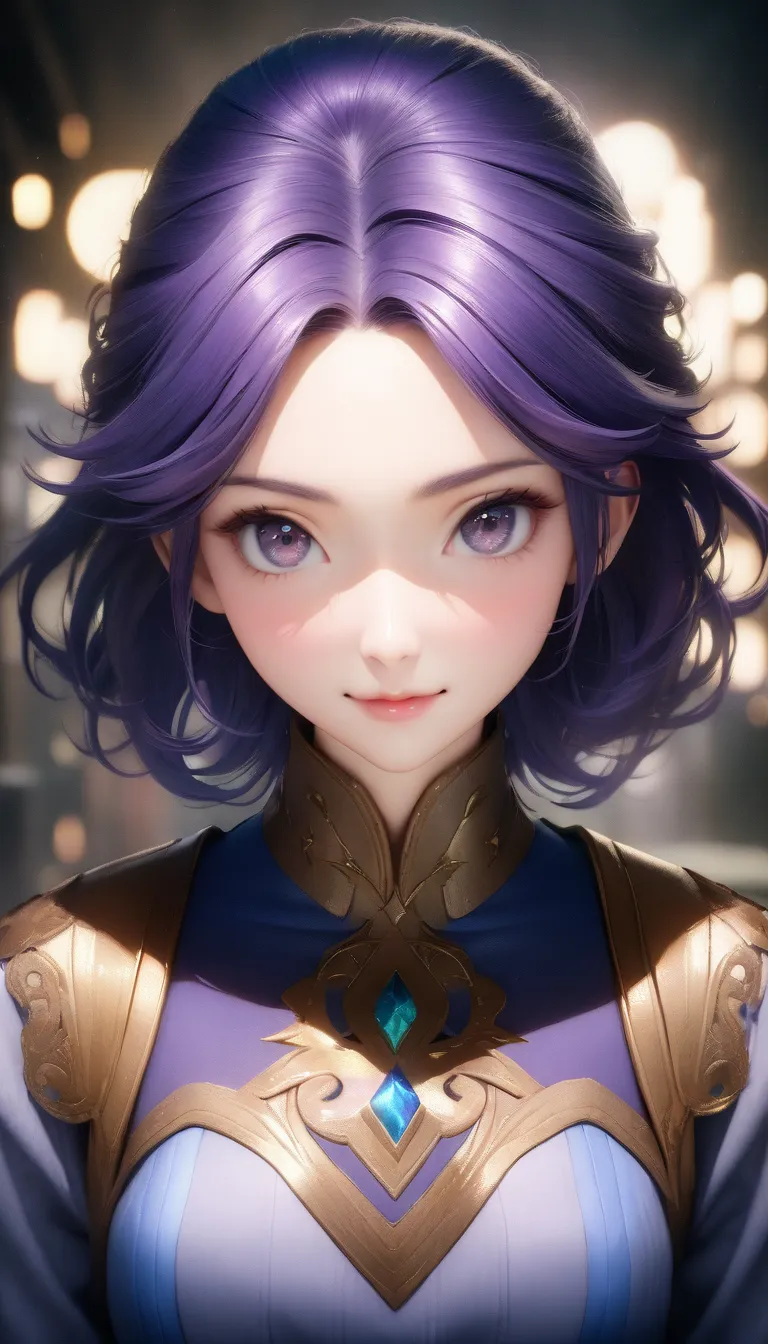 Retrato Anime 3D de Alta Calidad