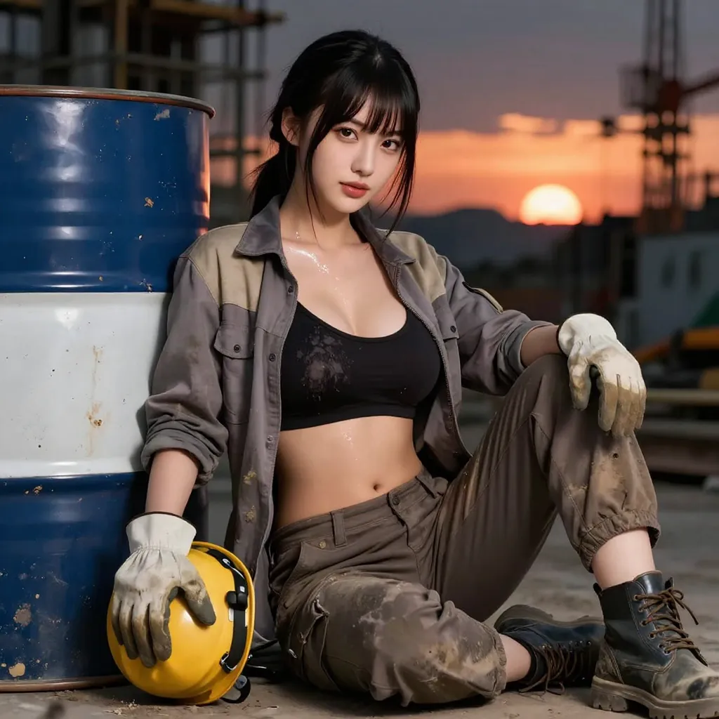 Marks on the Work Uniform