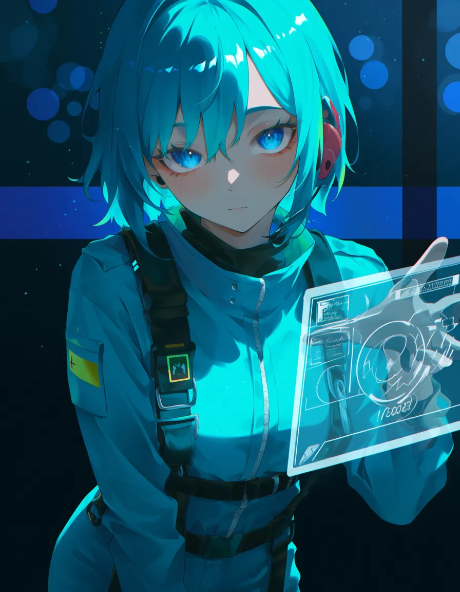 アニメ風サイバーパイロット生成