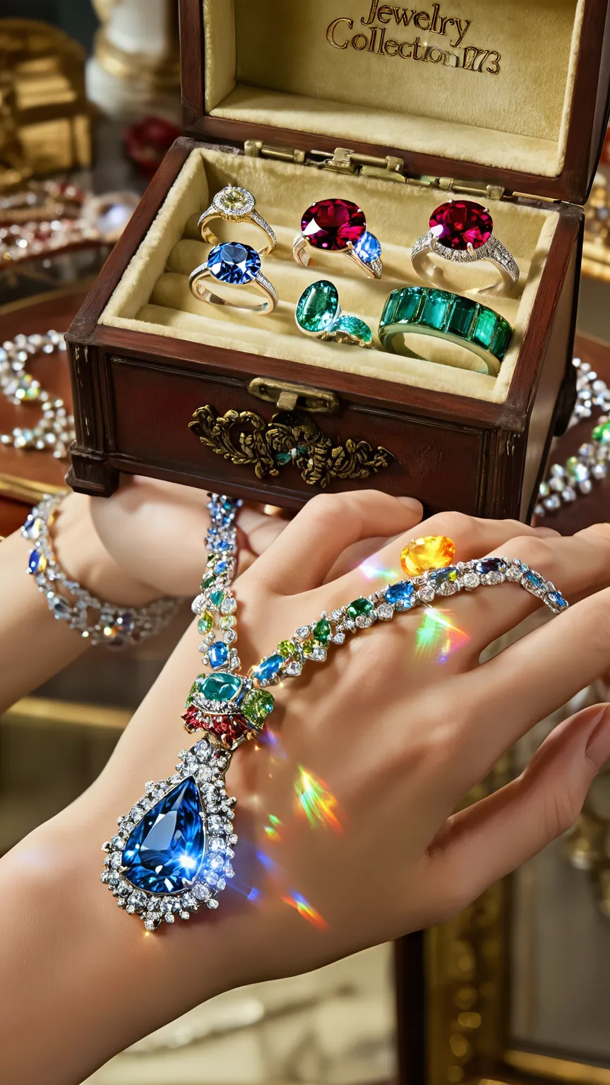 Jewelry Macro Realistic Generator