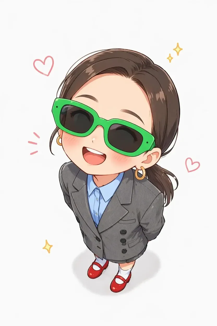 二次元少女头像生成模板