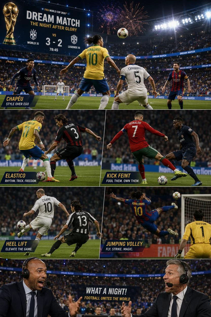 A dream exhibition match