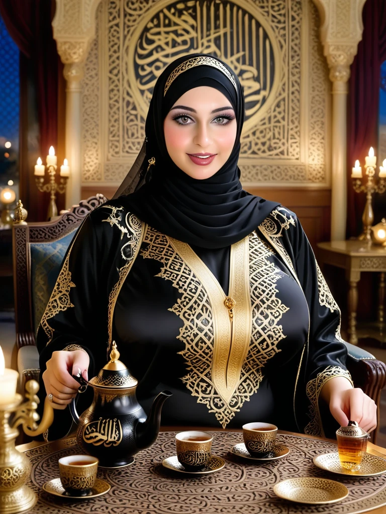 DoRA Arabic intricate art 2 pony 1