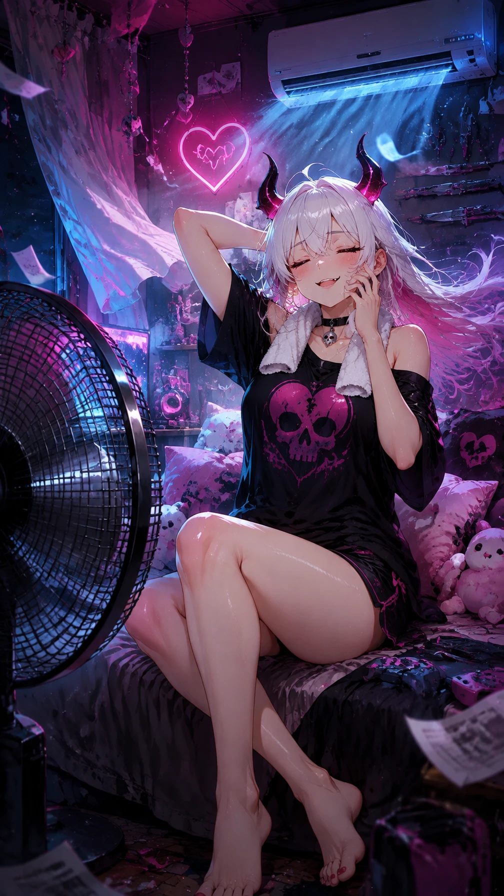 ¡Demonia adorable que refresca el verano! 😈💖