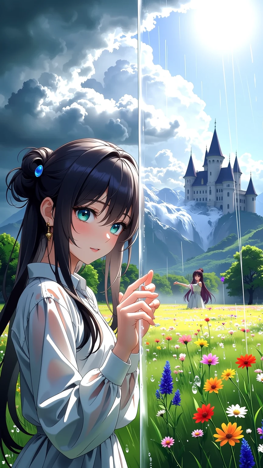 🌤️🌧  Rain Between Two Worlds