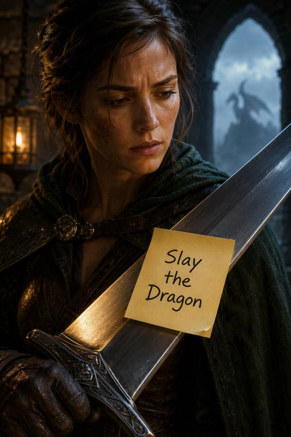 The dragon's waiting outside ⚔️