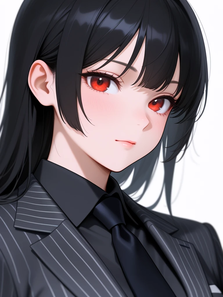 pinstripe suit a