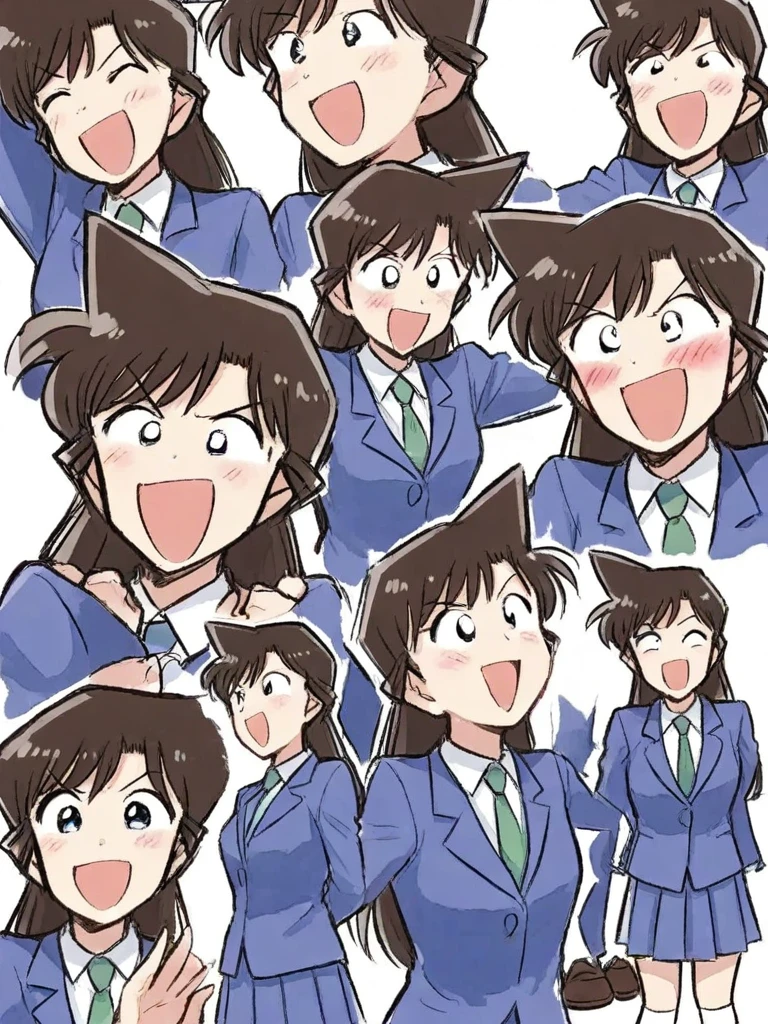 毛利蘭制服姿 名探偵コナン-2026-08-24159647 v1.0