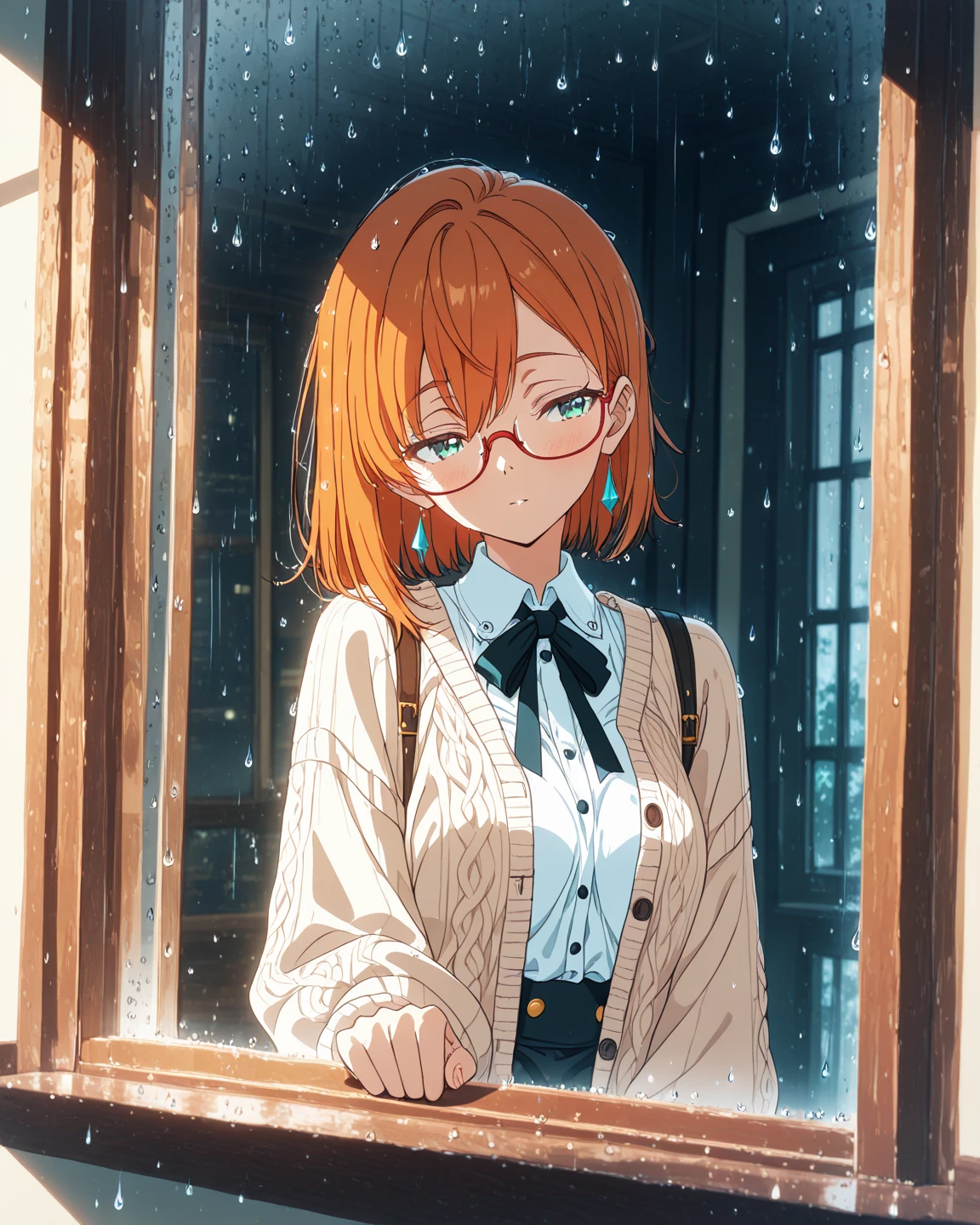 雨の日の放課後