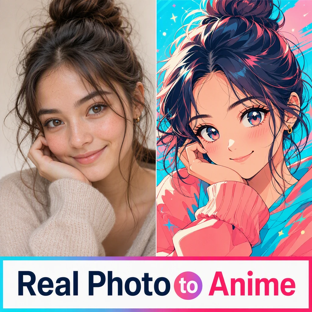 Biến người thật thành nhân vật anime