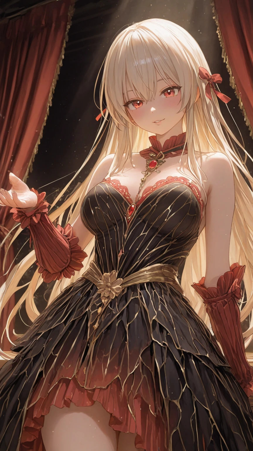 ステージの上の少女人形✨