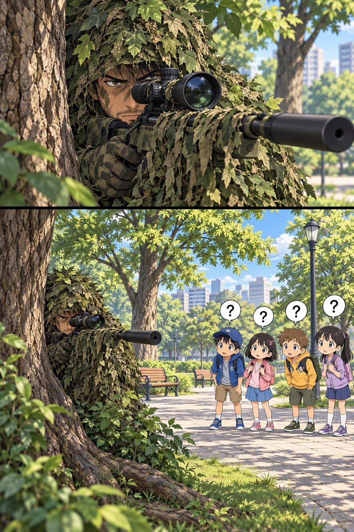 おじさん何してるの？