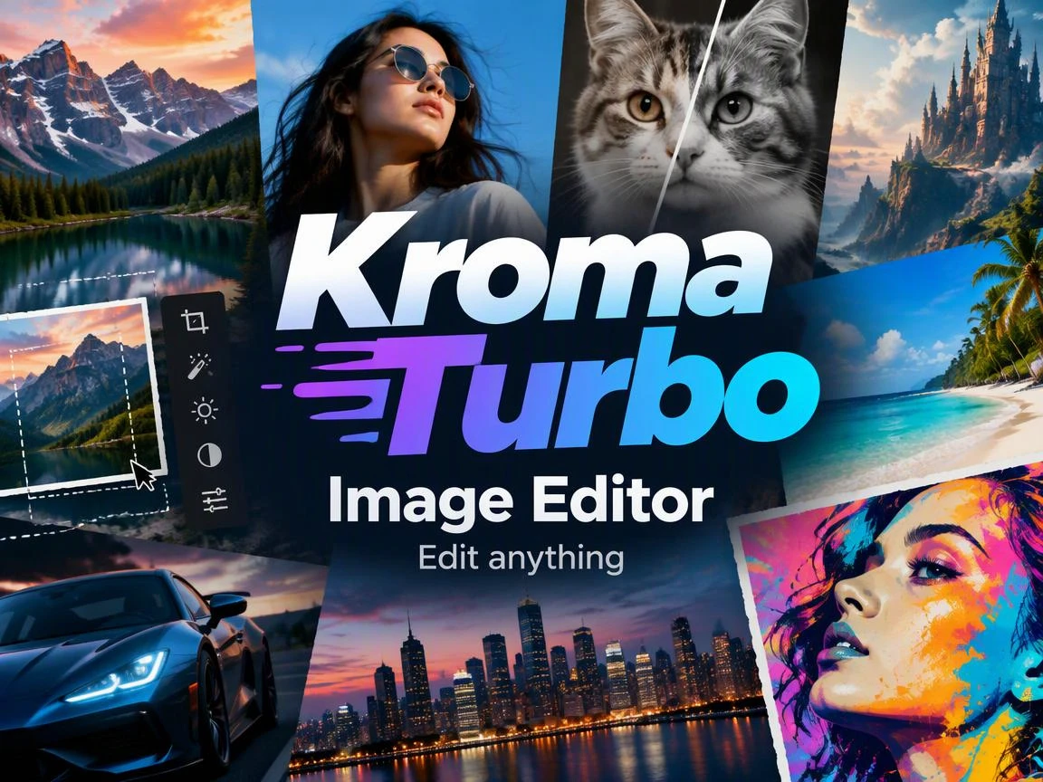 Kroma Turbo - Trình chỉnh sửa ảnh