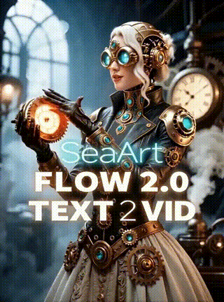 SeaArt Flow 2.0 แปลงข้อความเป็นวิดีโอ