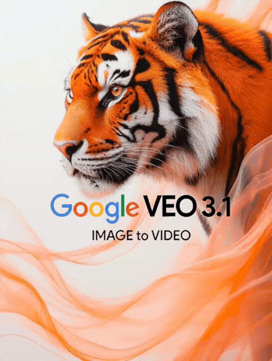 VEO 3.1 - Image to Video - Google VEO 3.1 - High Definition and Consistency