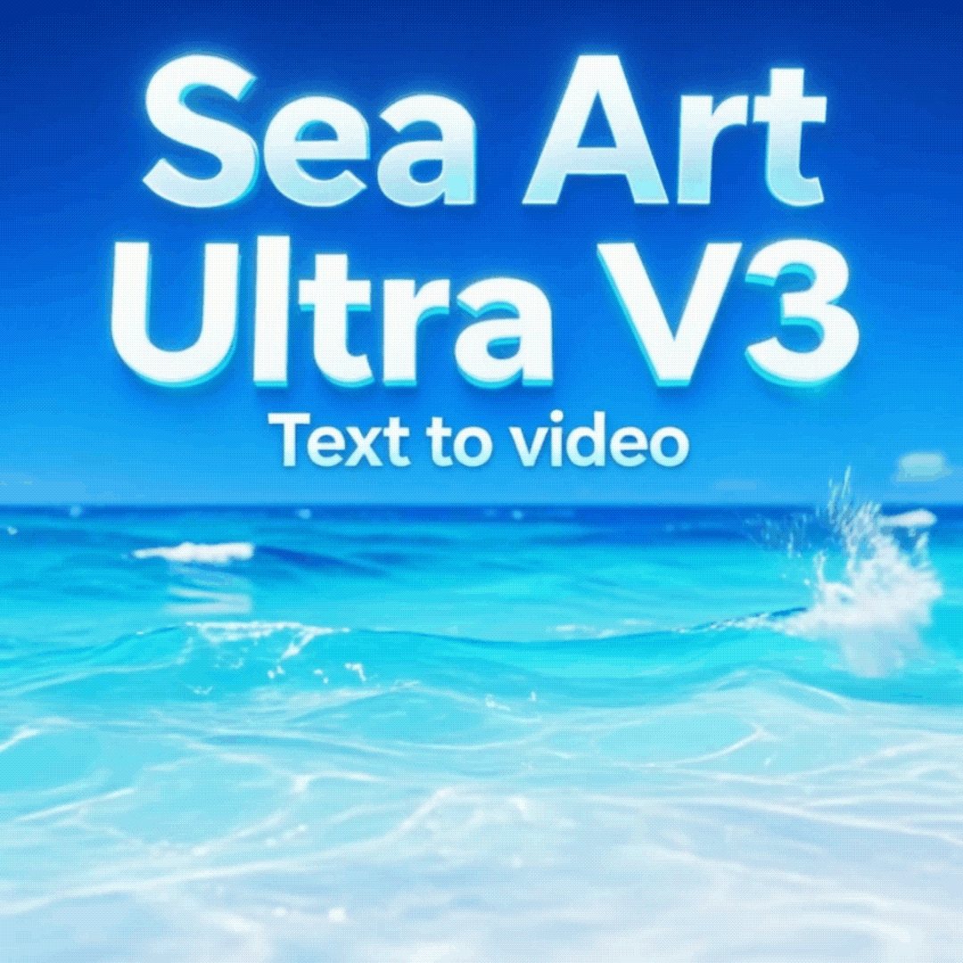 Sea Art Ultra V3 - Text to Video - Advanced Video Generator
