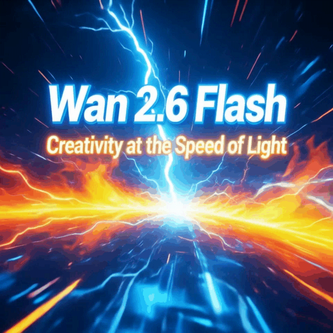 Wan 2.6 Flash - Image to Video - High-quality videos