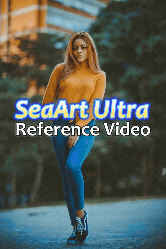 SeaArt Ultra Video Reference - Copy movements and audio from a video