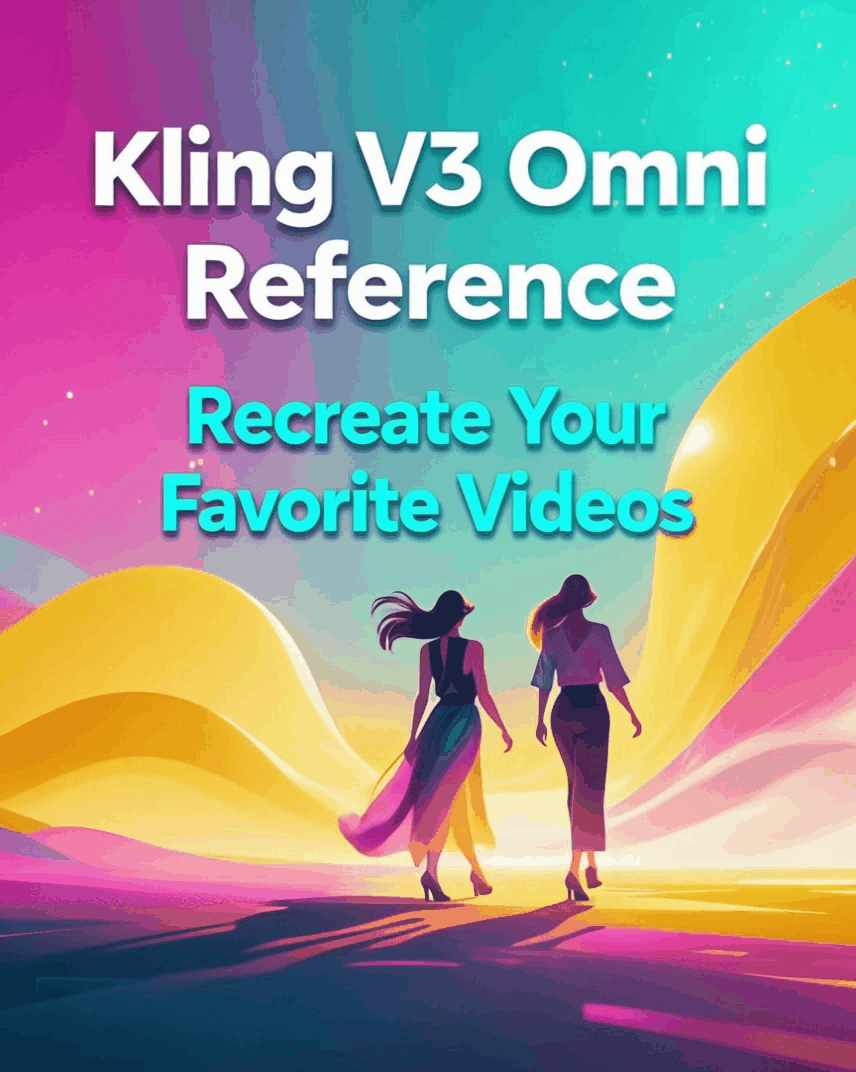 Kling V3 Omni Video Reference - Copy Audio and Video - Copy Video Movements