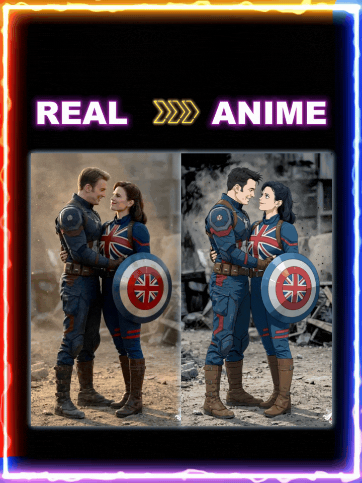 REAL/ANIME FILTER - Image Editor - Grok - Sea Art - Cheap - 2K