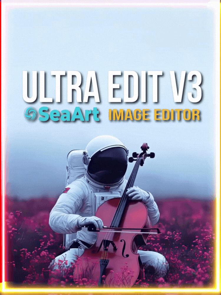 SeaArt ULTRA EDIT V3 - Image Editor - High Resolution - UltraEditV3
