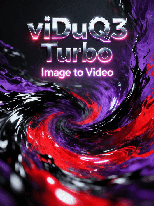 ViduQ3 Turbo - Video Generator - Image to Video with Audio