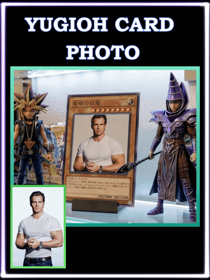 YUGIOH Card Photo - Image Filter - Image Editor - GROK - SEAART