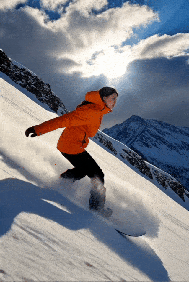Ski girl
