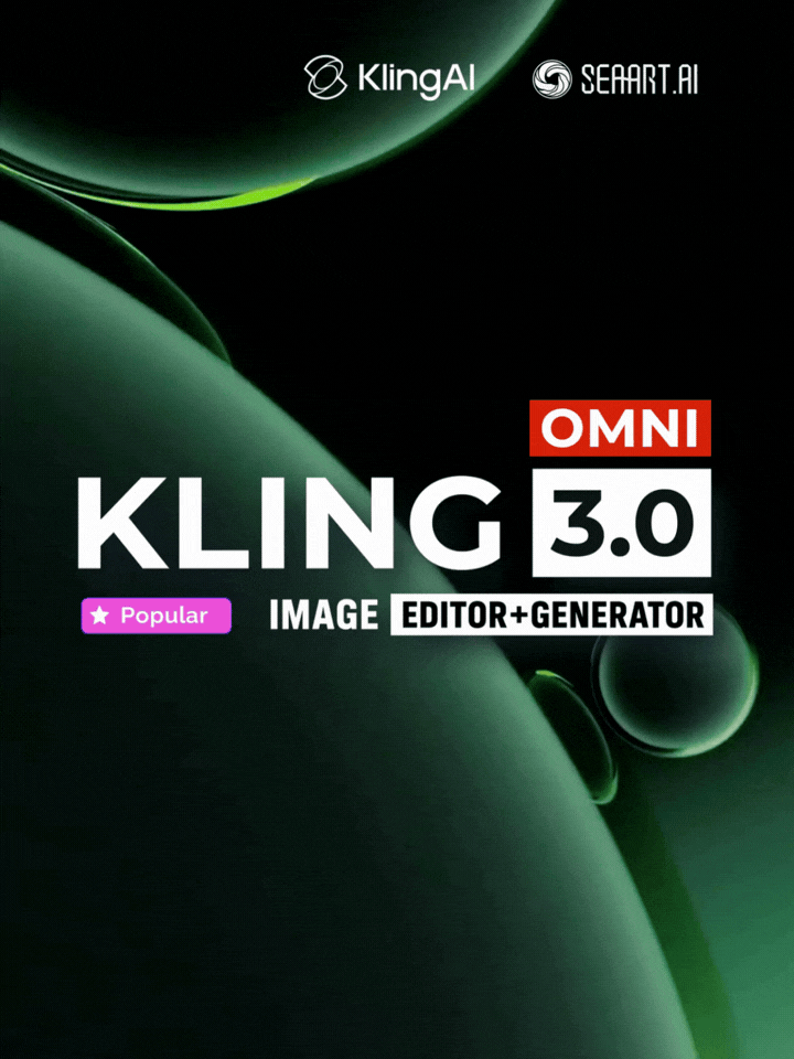 KLING 3.0 OMNI - Image Editor - Image Generator