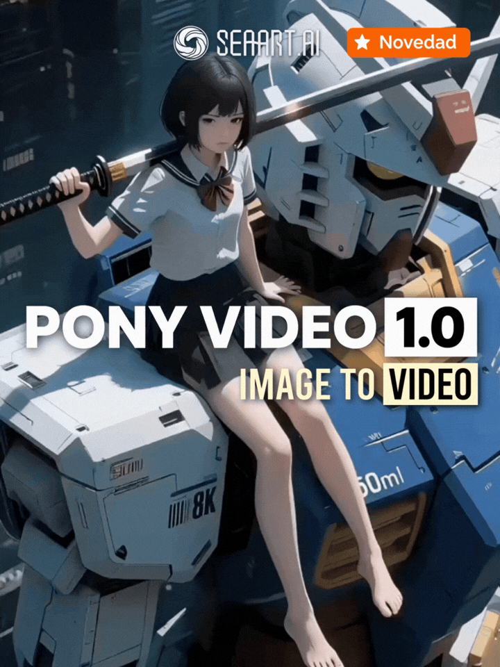 PONY VIDEO 1.0 - Image to Video - Text to Video