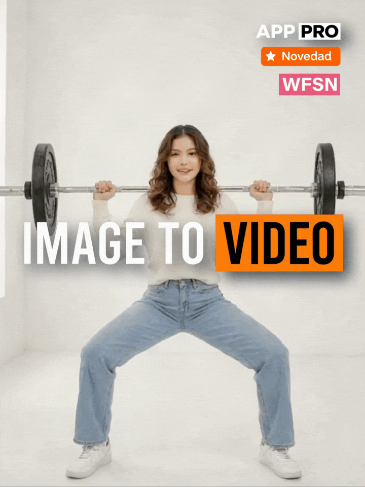 Weighted Squats - Image to Video