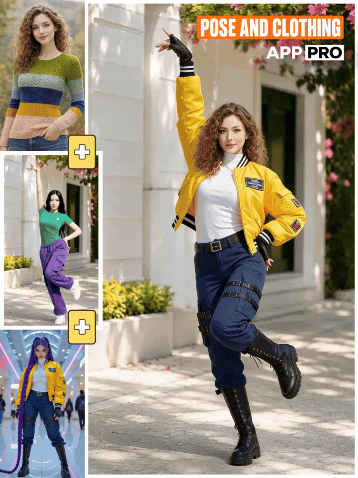 Pose and Clothing Transfer