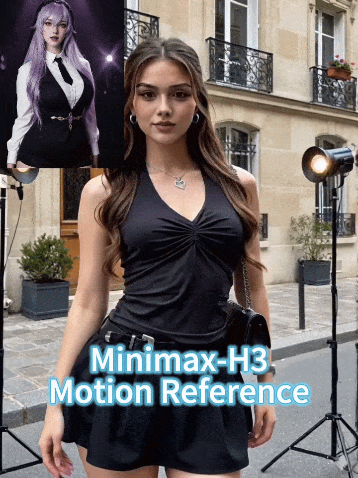 minimax-H3 ref2va motion reference