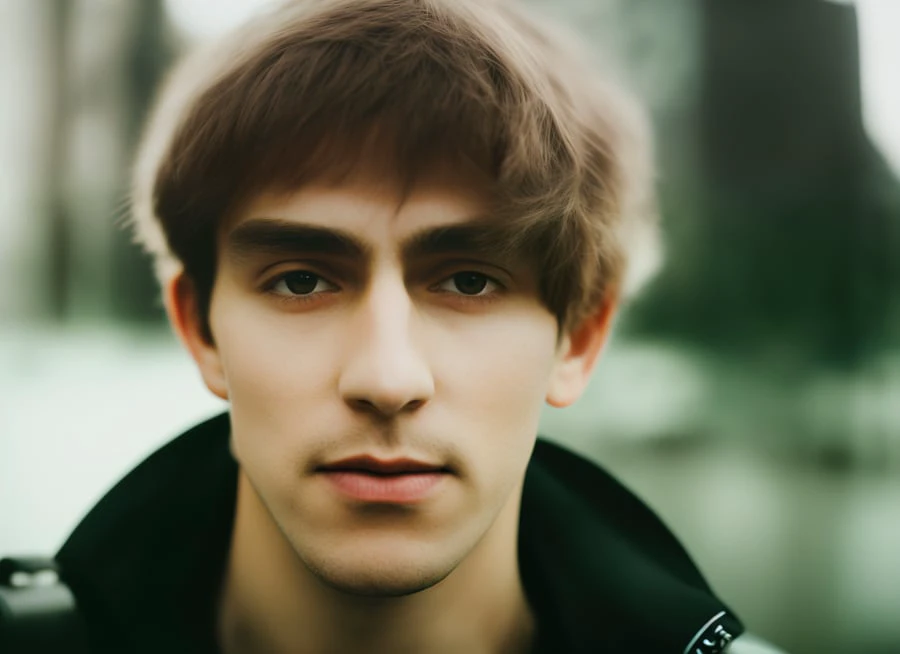 RAW photo, masterpiece, best quality, high quality, extremely detailed, award winning photo , a close up portrait of (tarasische) in wastelander jacket, guy, pale skin, slim body, stunning ancient city upscale environment, background is ancient city ruins, Depth of Field, HDR, Chromatic Aberration , Photorealistic, extremely detailed, (light rays), magnificent, luxury, sharp focus, low angle, high detail, Highly detailed symmetrical eyes, fantastic eyes, unique eyes, gorgeous eyes, enchanting eyes, (high detailed skin:1.2), dust, ultra realistic, concept art, elegant, highly detailed, intricate, sharp focus, depth of field, f/1. 8, 85mm, medium shot, mid shot, (centered image composition), (professionally color graded), ((bright soft diffused light)), volumetric fog, trending on instagram, trending on tumblr, film artifacts, 8k uhd, dslr, light_rays, soft lighting, high quality, film grain,film dust, sunrise, Fujifilm XT3, freckles, (male)