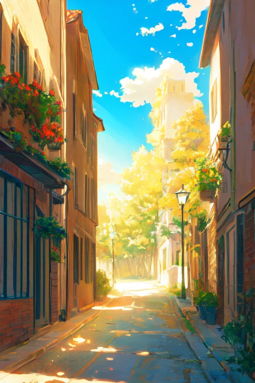 digital painting, best quality, impressionism, ligne claire, vibrant colors, volumetric lighting. soft light, diffused lighting, radiant light rays