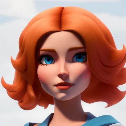 CLONEWARS STYLE cute redhead woman with freckles and short hair , 3D, 3d art, 4k, 8 k artistic photography, award-winning photograph, trending on Artstation, Beautiful, 8k resolution, insanely detailed, Intricate, Behance, Cinematic, dramatic atmosphere, cinematic lighting, digital art, dramatic angle, Dramatic light by denis villeneuve, [mix style "pixar and artgerm and dreams work"], Elegant, ethereal lighting, octane render, dynamic lighting, digital painting, extreme plus resolution, fake detail, full image, full of details, global illumination, golden ratio, golden warm light, high contrast, high detail, high res, highly detailed, hyper detailed, intricate details, Masterpiece, perfect composition, photorealistic concept art, Professional, ray tracing, rich deep colors, Saturated, sharp focus, sharp lighting, soft natural volumetric cinematic perfect light, studio photo, studio quality, Stylize, super detail, Symmetry, trending on pixiv fanbox, ultra detail, ultra detailed, unreal engine 5, volumetric lighting