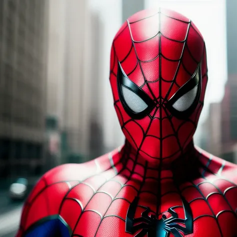 Portrait spiderman, realistic, cinematic, photography