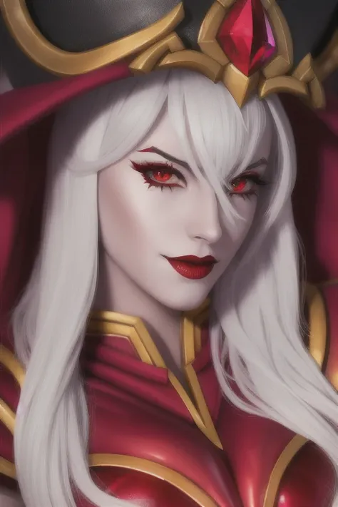 portrait of sally whitemane,sexy, high resolution,4K,skin details