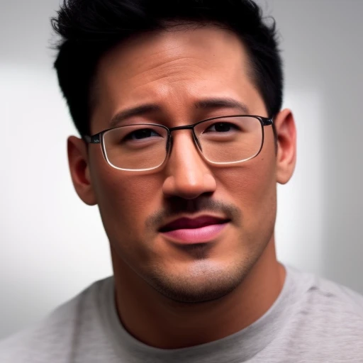 Markiplier, portrait, youtube video, realistic, photograph, ring lighting,  ring lighting,  tyznedsk1