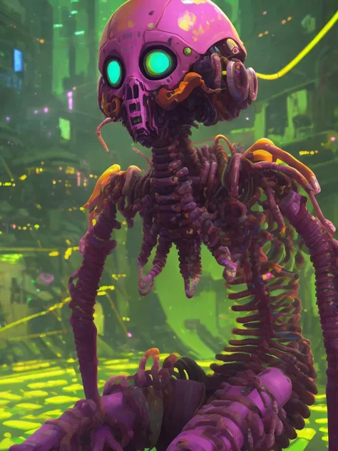 A 3d render of a [woman::creepy alien:8], highly detailed, 8K, stunning, hdr, subsurface scattering, global illumination, film still, Film-like, bokeh, 3d, RTX, insanely detailed, ornate pattern, fire, inferno, insect macro, ((very sexy pose)), volumetric lighting, caustics, 512paintstyle1, Style-Psycho, eonn2