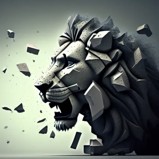 mdjrny-shttr Close-up of a lion's muzzle